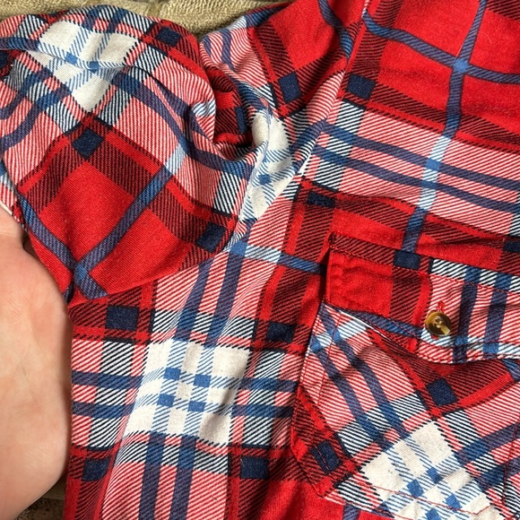 Red, White, and Blue Flannel - Picture 3 of 6